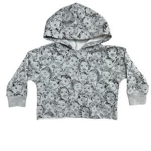 Well Worn Black Girl Magic Grey Hoodie Sweatshirt 2T